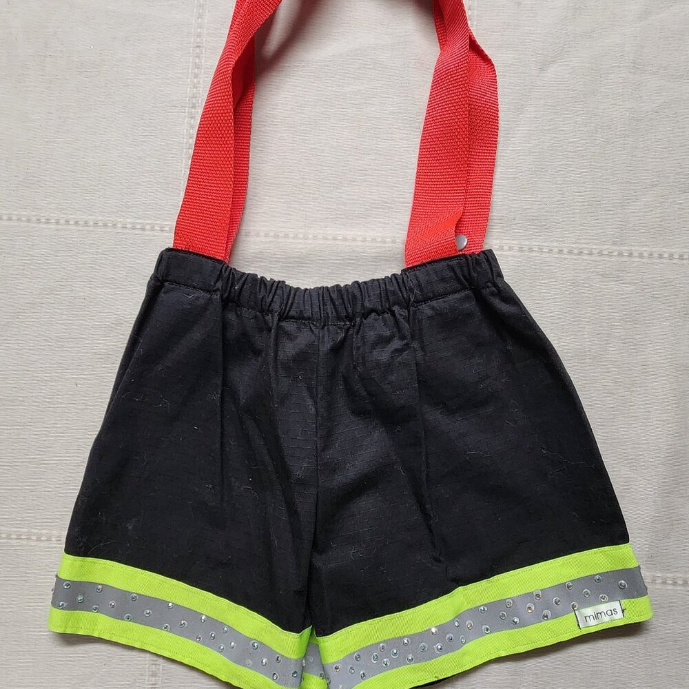Mimas Brand Firefighter Dance Costume Shorts Girls Size CS